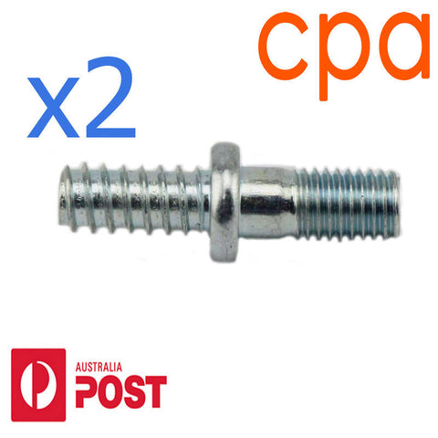 Collar screws x2 for- STIHL MS170 MS180 017 018 - 1123 664 2400