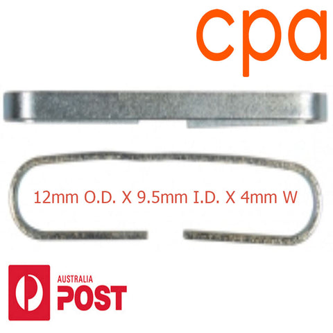 Chainsaw Bar Spacer Adapter (1)- 12mm O.D. X 9.5mm I.D. X 4mm W